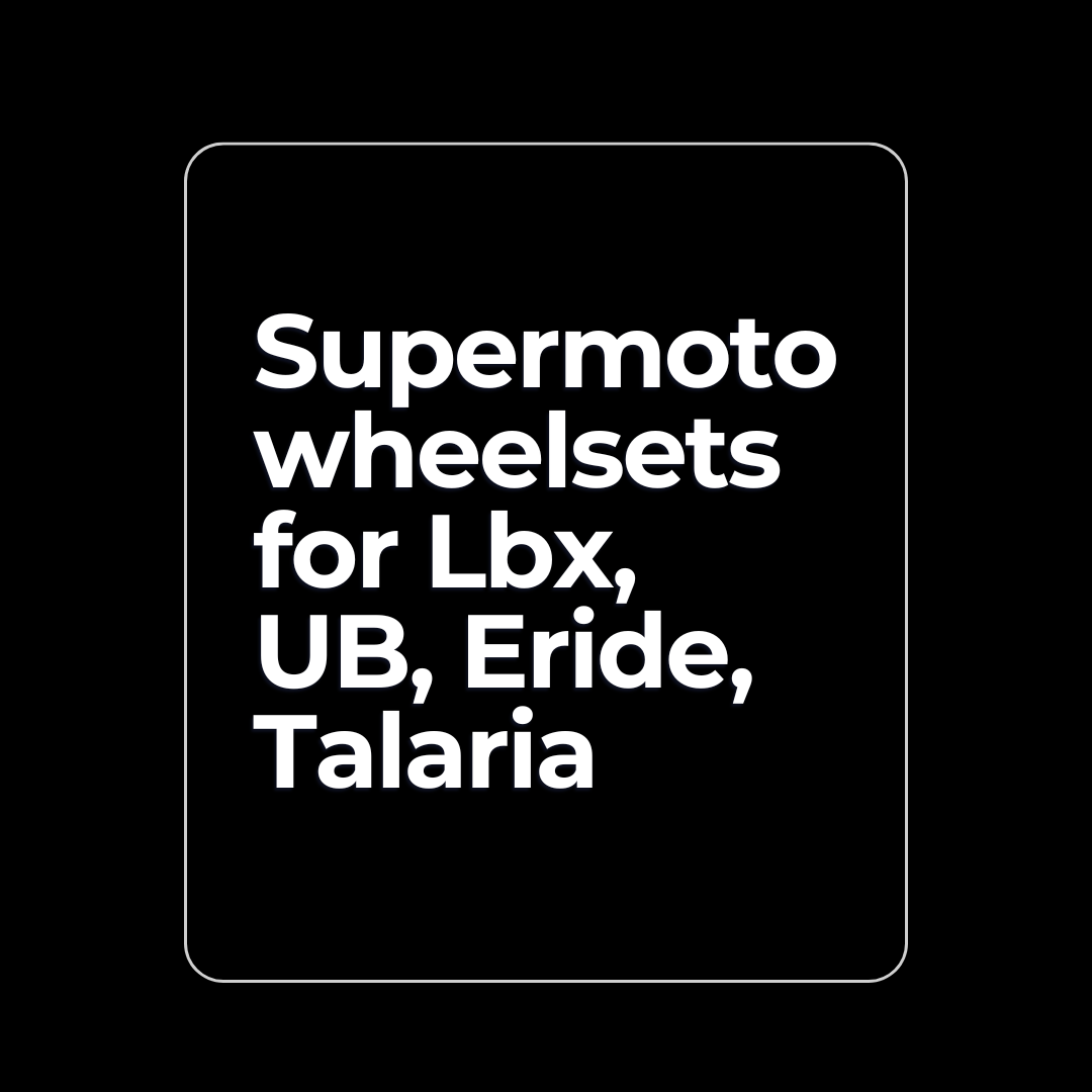 Supermoto Wheelset Suppliers for E-Moto